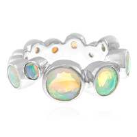 Zilveren ring met een Welo-opaal