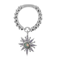 Zilveren ring met een Welo-opaal (Dallas Prince Designs)