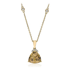 Gouden halsketting met een Congo Neon Toermalijn (CIRARI)