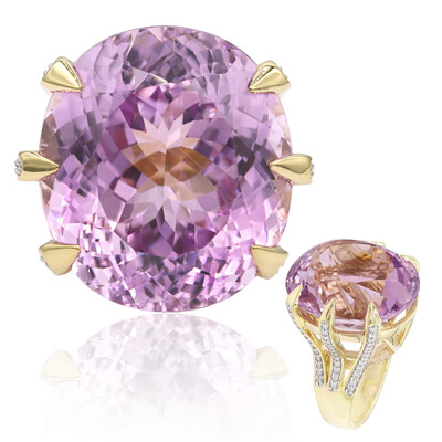 Gouden ring met een Patroke kunziet