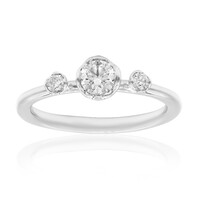 Gouden ring met een VS2 (H) Diamant (CIRARI)