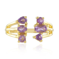 Zilveren ring met een lavendel amethist
