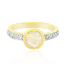 Zilveren ring met een Welo-opaal