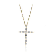 Gouden halsketting met SI2 (H) Diamanten (CIRARI)