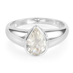 Zilveren ring met een Orthoklaas