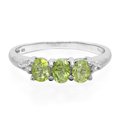 Zilveren ring met Paraiba toermalijnen