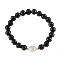 Armband met zwarte onyxen