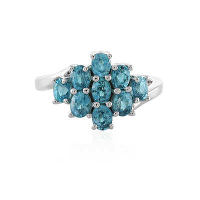 Zilveren ring met Ratanakiri zirkonen