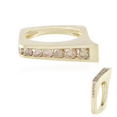 Gouden ring met een I2 Champagne Diamant (de Melo)