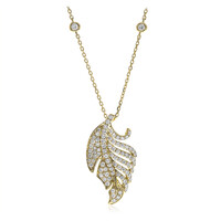 Gouden halsketting met I1 (H) Diamanten (CIRARI)