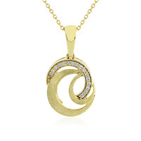 Gouden halsketting met Loepzuivere (F) Diamanten (LUCENT DIAMONDS)