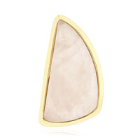 Zilveren hanger met een rozen kwarts