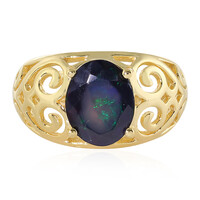 Zilveren ring met een Mezezo opaal