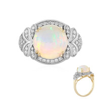 Gouden ring met een AAA Welo-opaal (D'vyere)