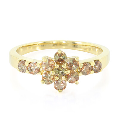 Zilveren ring met andalusieten