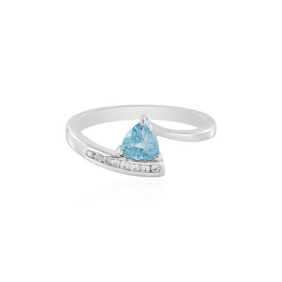 Zilveren ring met een Ratanakiri zirkoon