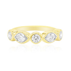 Gouden ring met Diamanten SI1 (G)