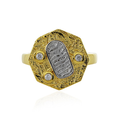 Zilveren ring met zirkonen