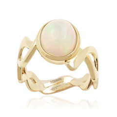 Gouden ring met een Welo-opaal (de Melo)