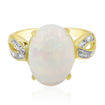Gouden ring met een Welo-opaal (Adela Gold)
