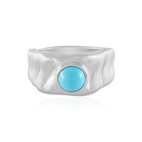 Zilveren ring met een Sleeping Beauty Turkoois (de Melo)