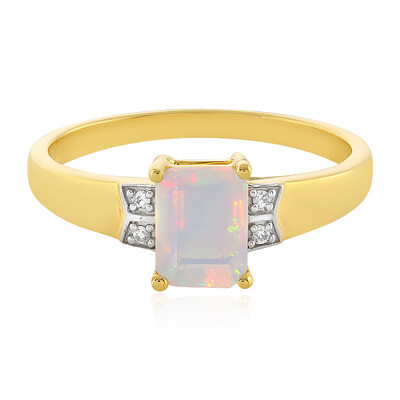 Zilveren ring met een Welo-opaal