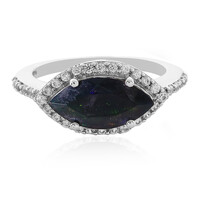 Zilveren ring met een Mezezo opaal