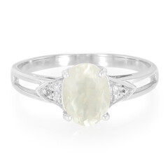 Zilveren ring met een Orthoklaas