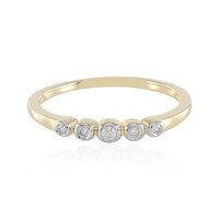 Gouden ring met een SI1 (H) Diamant