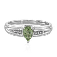 Zilveren ring met een Paraiba toermalijn