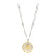 Gouden halsketting met een gele SI2 diamant (CIRARI)