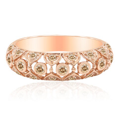 Gouden ring met SI Rose de France Diamanten
