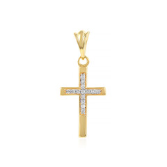 Zilveren hanger met I2 (I) Diamanten