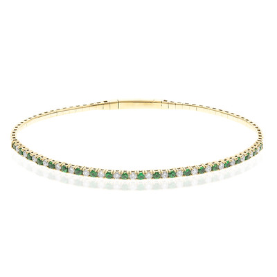 Gouden armband met AAA tsavorieten (CIRARI)
