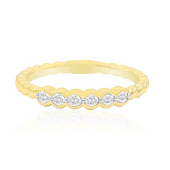 Gouden ring met Diamanten SI1 (G)