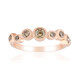 Gouden ring met een VS1 Argyle-Rose de France-Diamant (Annette)
