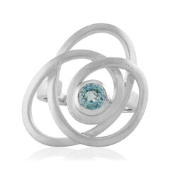 Zilveren ring met een Ratanakiri zirkoon