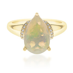 Gouden ring met een AAA Welo-opaal (CIRARI)