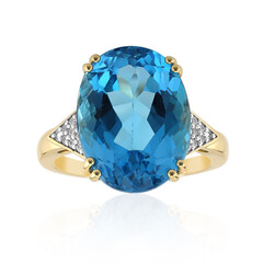Gouden ring met een Marambaia-topaas