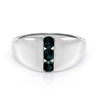Zilveren ring met indigolieten