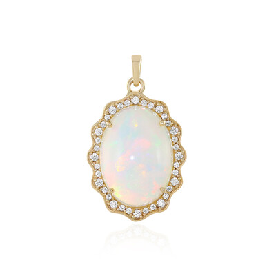 Gouden hanger met een Welo-opaal (Adela Gold)