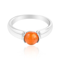 Zilveren ring met een Oranje Ethiopische Opaal