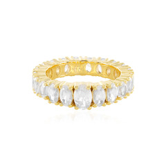 Zilveren ring met een zirkoon