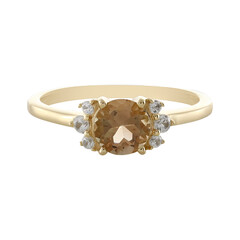Gouden ring met een Oregon zonnesteen