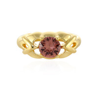 Zilveren ring met een roze zirkoon