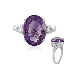Zilveren ring met een Azuurblauwe Kwarts
