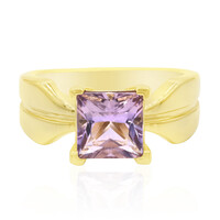 Zilveren ring met een ametrien