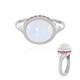 Zilveren ring met een Welo-opaal (Adela Silber)