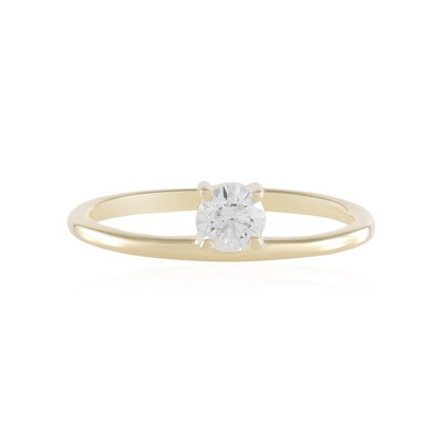 Gouden ring met een IF (G) Diamant (de Melo)