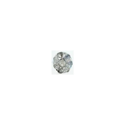Zilveren ring met diamanten